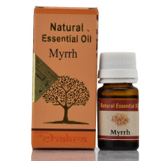 Натуральное эфирное масло, Мирра, Чакра, 10 ml