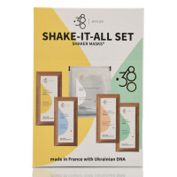 Набір шейкерних масок  Shake-It-All Set, Shaker Masks, 380 Skincare, 5 шт