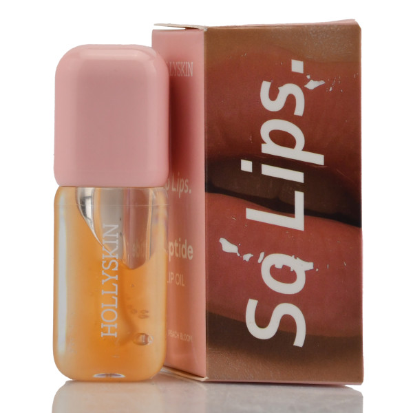 Увлажняющее масло для губ, бальзам, блеск , Peptide Lip Oil  So Lips, Hollyskin, 4 мл