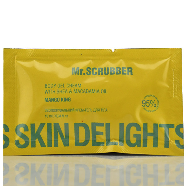 Увлажняющий крем-гель для тела саше, пробник, Skin Delight, Mr.Scrubber, 10ml