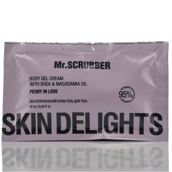 Увлажняющий крем-гель для тела саше, пробник, Skin Delight, Mr.Scrubber, 10ml