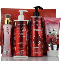 Подарочный набор Belle Jardin Keratin SPA Magic Roots – восстановление волос и сияние кожи в одном комплекте