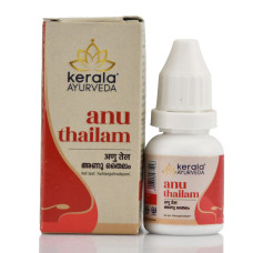 Ану Тайлам Kerela, Anu Thailam, 10 ml - аюрведическое назальное масло для очищения носа и поддержания дыхания