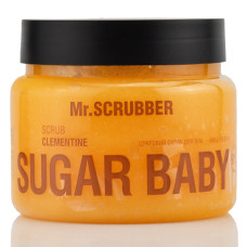 Сахарный скраб для тела с мандарином Sugar Baby Clementine, Mr.Scrubber 250 г