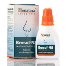 Капли спрей для носа Бресол, Bresol-NS, Drops, Spray, HIMALAYA, 10мл при аллергии