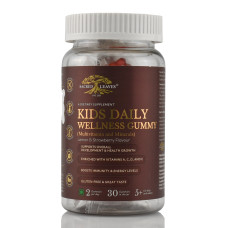 Вітаміни для дітей Kids Daily Wellness Gummy Sacred Leaves 30 шт - натуральна підтримка росту, імунітету та енергії