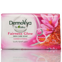 Мило відбілююче Шафран, Сандал, Куркума DermoViva Fairness Glow 125 г