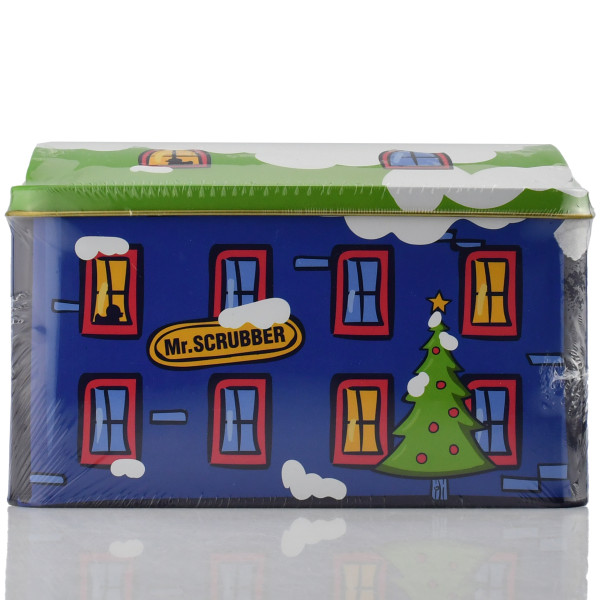 Подарунковий новорічний набір у металевій коробціMr.Scrubber Magic Snow Land Christmas Gift   з 5-ти позицій 
