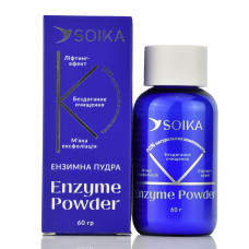 Энзимная пудра для умывания с центелой и алоэ Soika, Enzyme Powder, 60г 