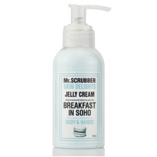 Увлажняющий крем-гель для тела, Mr. Scrubber, Jelly Cream, BreakFast In Soho, 150ml