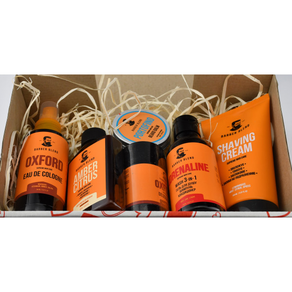 Подарочный набор для мужчин Barber Blend с 6-ти позиций мужской набор в день влюбленных