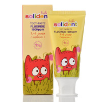 Solident, Tothpaste Fluoride 1000ppm, 50ml, Дитяча зубна паста від 2 до 6 років з фтором