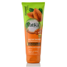 Несмываемый крем для сухих, жестких волос с миндальным маслом, Vatika Smooth & Silky 200мл