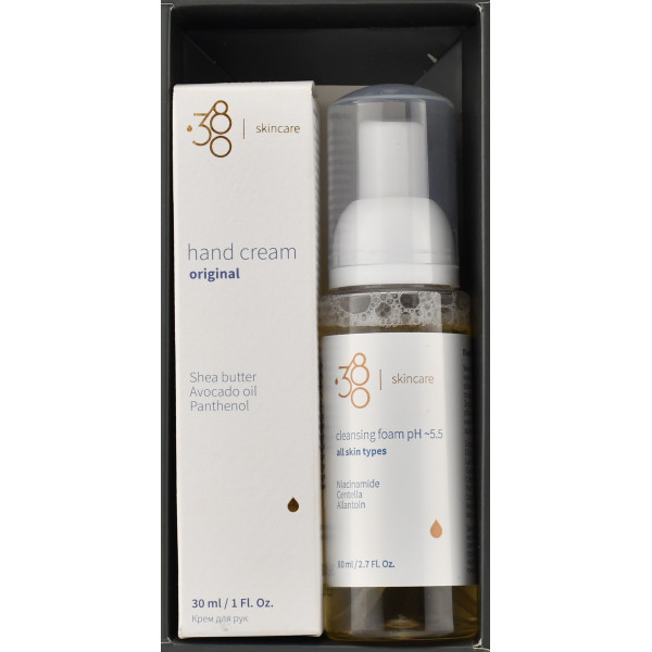 Подарочный набор 380 Skincare: нежный уход для рук и лица