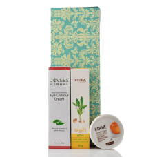 Подарунковий набір Ayurveda Care - 3 креми: крем під очі + крем для обличчя + антивіковий крем