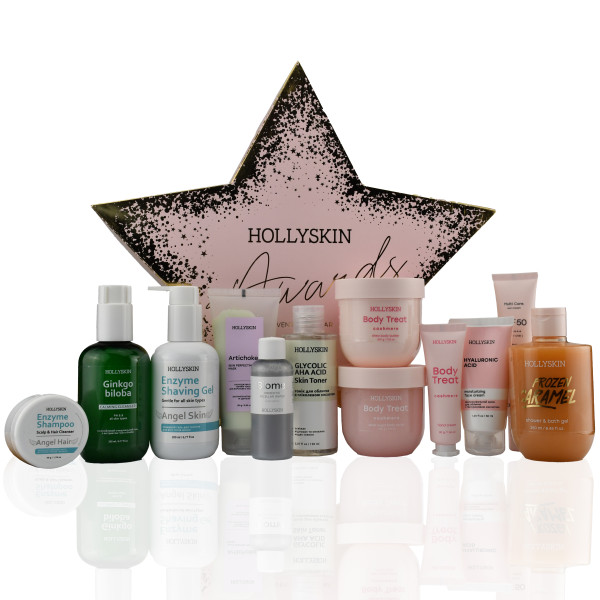 Подарочный набор Адвент-календарь HOLLYSKIN Awards – 12 звездных beauty-фаворитов в праздничной коллекции