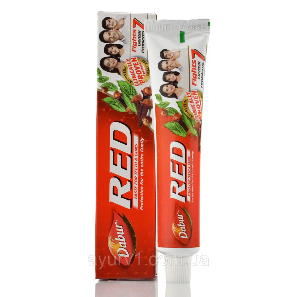 Зубная паста ред, Дабур Red, Dabur 100 г