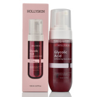 Отшелушивающая пенка с гликолевой кислотой и кленовым соком Glycolic Acid, HollySkin, 150 мл