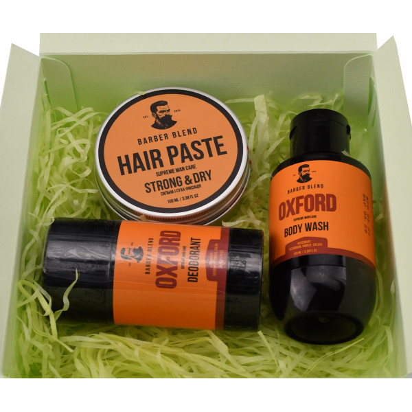 Подарочный набор Barber Blend «Oxford» – стиль, который всегда с тобой