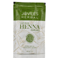 Натуральная индийская хна краска для волос, рыжий оттенок Джовис, Herbal Henna With Extra Conditioning Jovees, 75 г