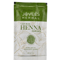 Натуральная индийская хна краска для волос, рыжий оттенок Джовис, Herbal Henna With Extra Conditioning Jovees, 75 г