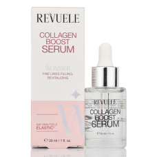 Антивозрастная сыворотка для лица с коллагеном против морщин, Wonder Collagen Boost Serum, Revuele, 30ml