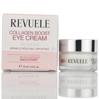 Антивозрастной крем для кожи вокруг глаз против морщин с коллагеном Revuele, Wonder Collagen Boost, Eye Cream, 15ml