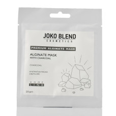 Альгинатная очищающая маска с углем для проблемной кожи Premium Alginate Mask With Charcoal Joko Blend 20г