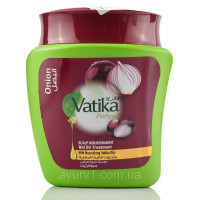 Маска Луковая против выпадения волос Ватика Scalp Nourishment Onion Vatika Dabur 500ml 