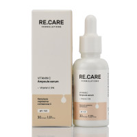 Сыворотка для лица с витамином С и гиалуроновой кислотой при пигментации Formulations Vitamin C Ampoule Serum Re.Care 30мл