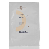 Биоцеллюлозная маска для лица и шеи с лифтинг-эффектом 380SkinCare Anti-ageing bio-cellulose mask Face&Neck 18мл/1шт