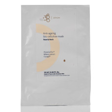 Биоцеллюлозная маска для лица и шеи с лифтинг-эффектом 380SkinCare Anti-ageing bio-cellulose mask Face&Neck 18мл/1шт