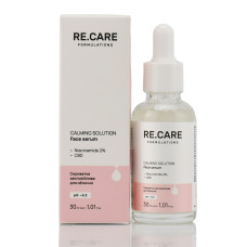 Сыворотка с ниацинамидом и CBD контроль жирности, успокоение Formulation Calming Solution Face serum Re.Care 30 мл
