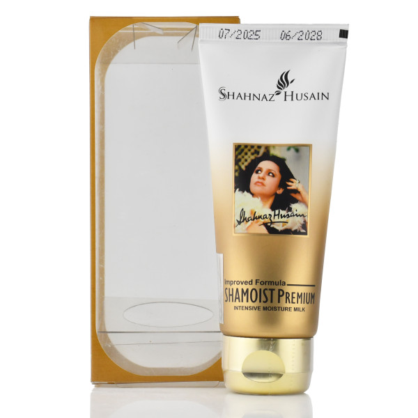 Молочко для обличчя Shahnaz Husain Shamoist Premium Intensive Moisture Milk, 50 г – інтенсивне зволоження, м'якість та сяйво шкіри