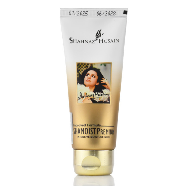 Молочко для обличчя Shahnaz Husain Shamoist Premium Intensive Moisture Milk, 50 г – інтенсивне зволоження, м'якість та сяйво шкіри