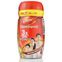Аюрведическая формула для энергии, иммунитета и омоложения Чаванпраш Dabur Тройной иммунитет Chyawanprash 500 г 