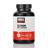 Селен 200 мкг FORCE  FACTOR  SELENIUM 200mcg CAPSULES 120 кап - антиоксидантная защита, поддержание иммунитета
