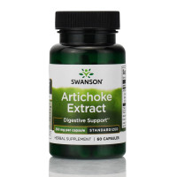 Экстракт артишока Artichoke Extract 250 mg 60 капсул, Swanson – натуральный комплекс для здорового пищеварения