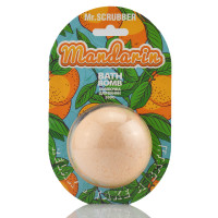 Бомбочка для ванни з ароматом мандарину Mandarin Bath Bomb Mr.SCRUBBER 200 г