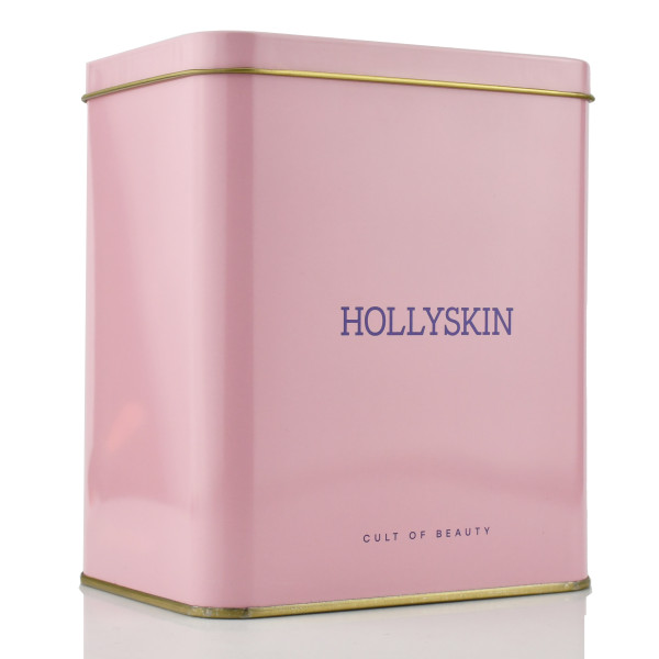 Подарунковий косметичний набір по догляду за тілом Body Treat Pashmina HollySkin 6 позицій у жерстяній коробці