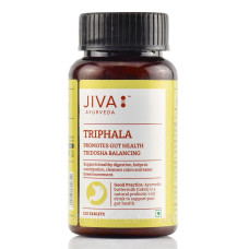 Трифала Джива Оригінал,Jiva Triphala — детокс, аюрведа для очищення організму 120 таб