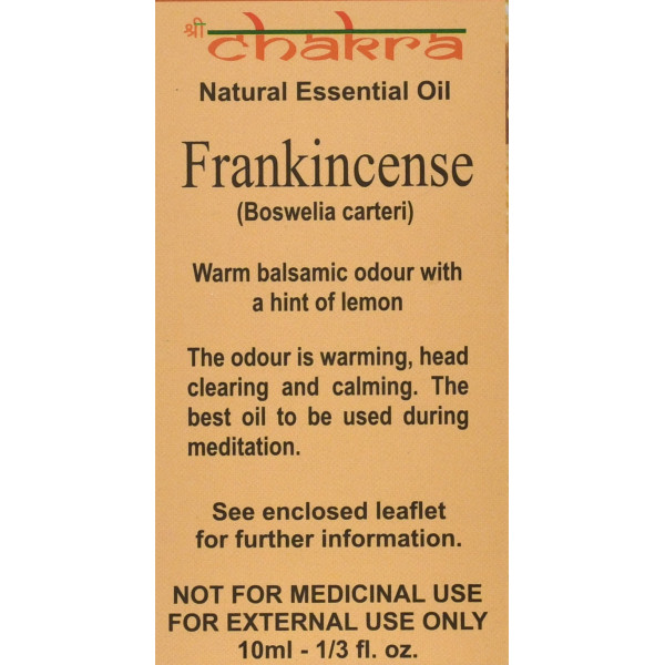 Натуральное эфирное масло, Ладан, Frankincese, Natural Essential Oil Chakra 10 мл