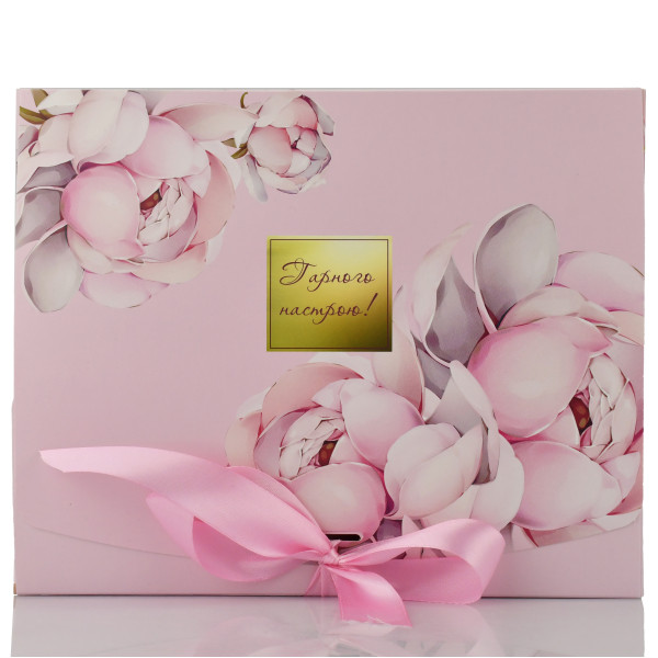 Подарочный набор для тела Peony & Wild Rose SPA Care Mr.Scrubber, Подарок ко дню влюбленных 