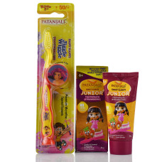 Натуральна дитяча зубна паста Дант Канті, Dant Kanti Junior Dental Cream, Patanjali 80г