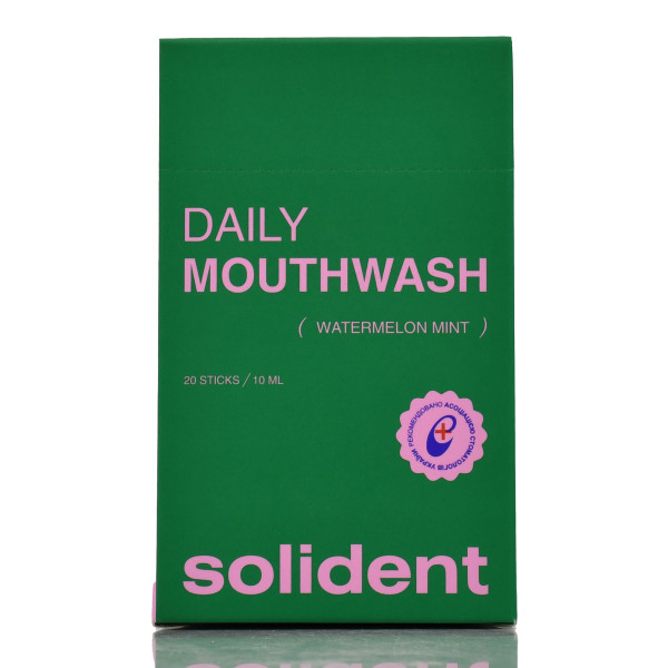 Ополаскиватель для полости рта Watermelon Mint, Solident саше 10 мл