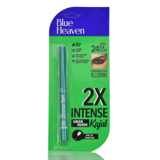 Выдвижной карандаш для глаз зеленого цвета, Blue Heaven 2X Intense Kajal Green Queen 0,3 г