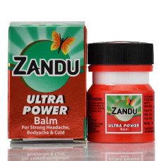  Zandu, Ultra Power, Balm, 8ml, Занду бальзам красный 