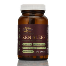 Zen Sleep, Sacred Leaves, 60 таб От бессонницы, Для сна