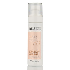 Солнцезащитный спрей, увлажняющий мист с гиалуроновой кислотой, SPF30, Hyaluronic, Revuele, 100ml