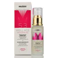 Флюїд-коректор вікових плям, антивіковий флюїд, , Well Age Menopause 5.3,  Meddis 30ml - при різних видах пігментації